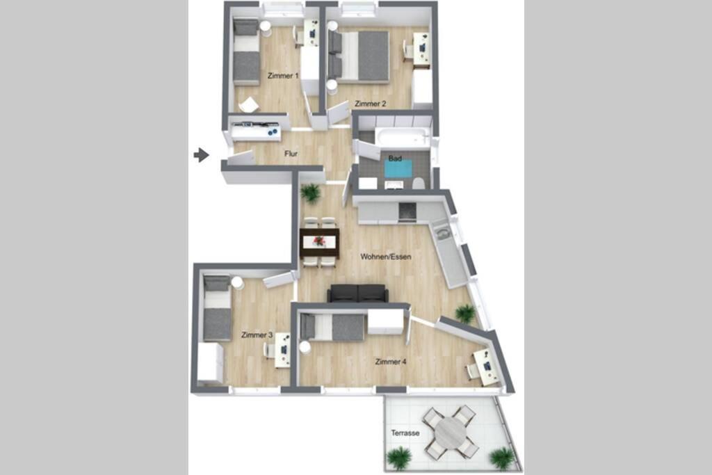 Auszeit Apartment Bodensee Фридрихсхафен Экстерьер фото